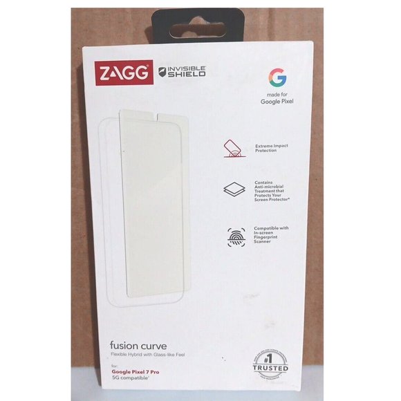 Zagg Cell Phones & Accessories Zagg Invisible Shield Fusion Curve